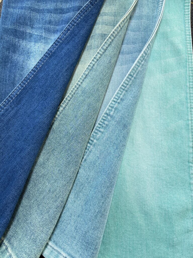 Colored denim fabrics from TUOPU APPAREL