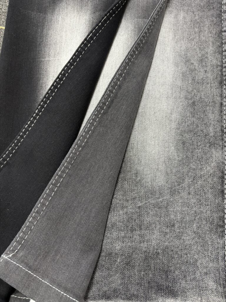 Black denim fabrics from TUOPU APPAREL