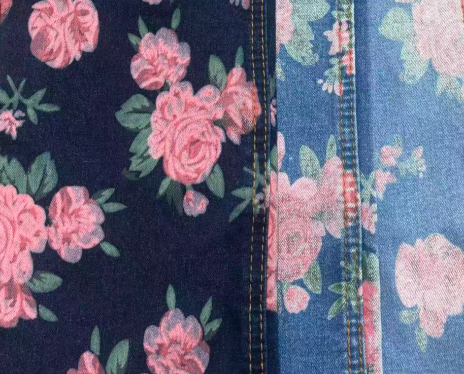 TUOPU DISCHARGE DENIM FABRICS