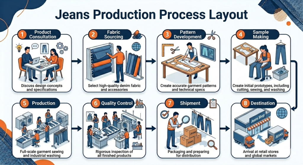 tuopu apparel, jeans production process tuopu apparel, jeans production process