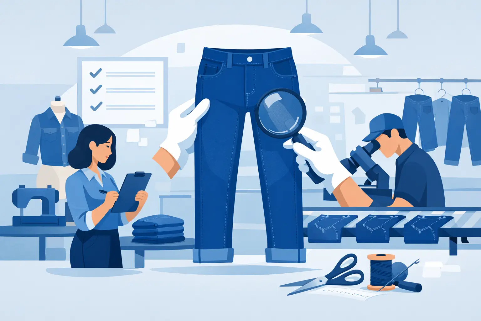 Denim Quality Control Factory Standards
