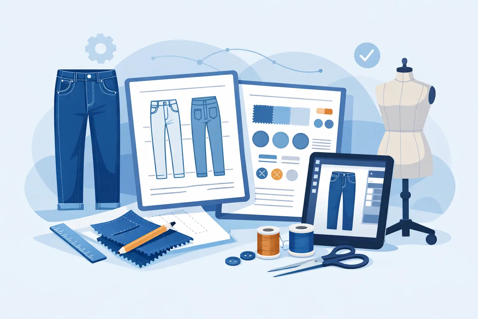 How to Build a Denim Tech Pack for Production