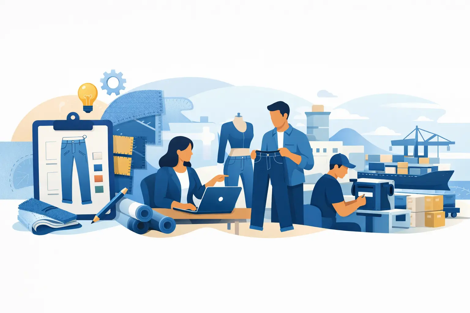 The Denim Product Development Process From Brief to Bulk