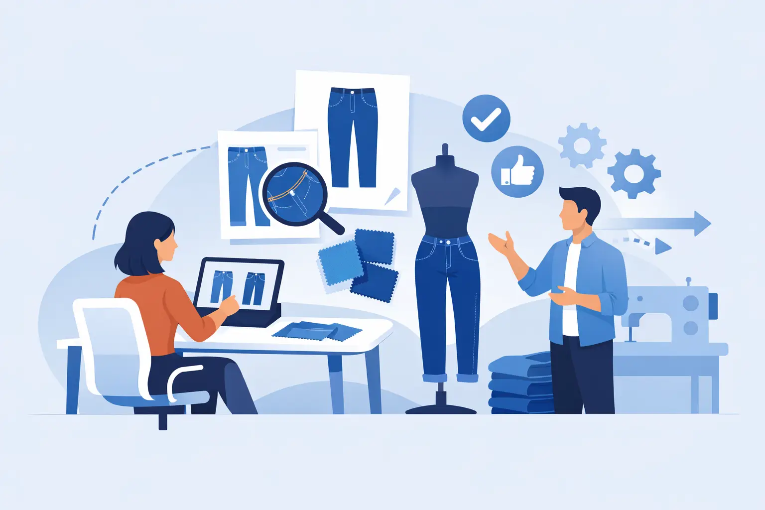 How to Approve Denim Samples Without Costly Rework