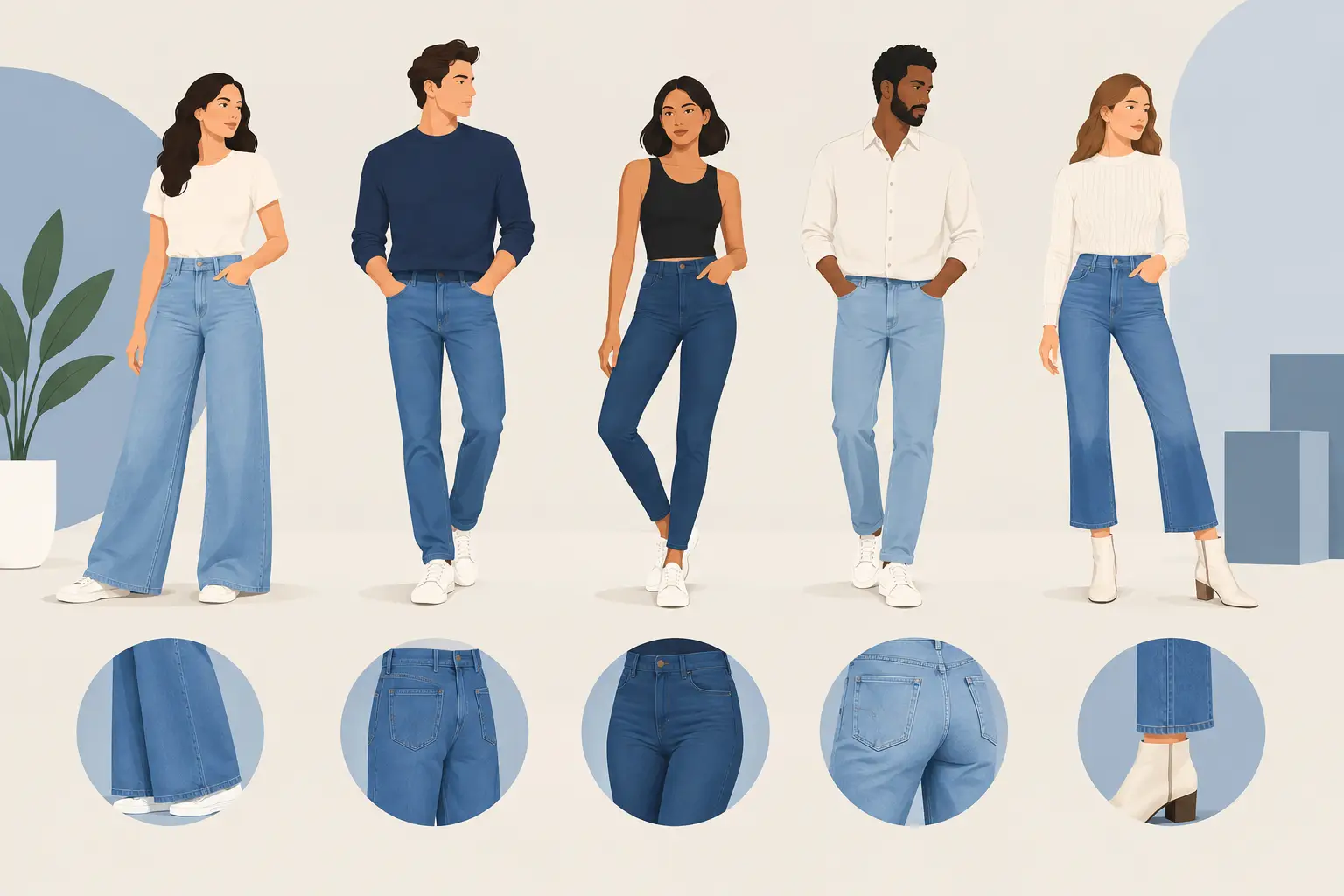 Best Jean Fits for Modern Denim Collections