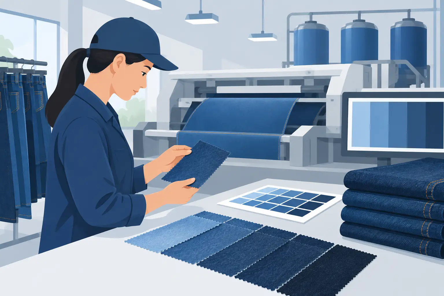 Can Denim Factories Match Color Standards?