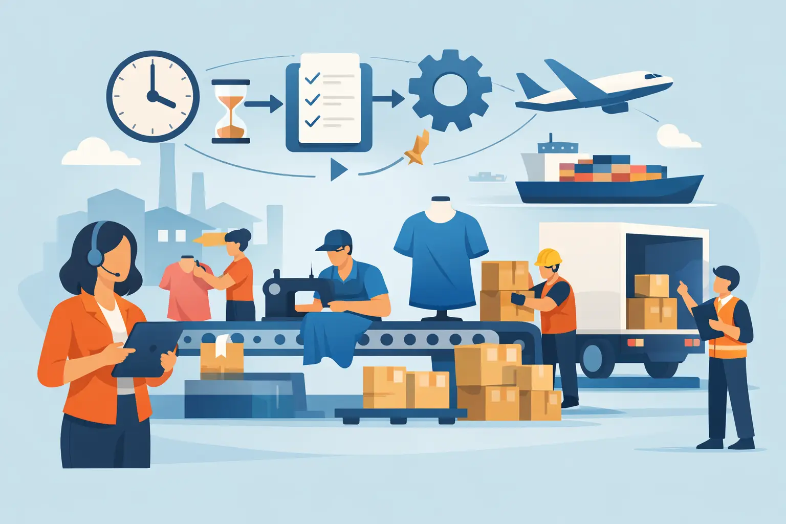 How to Manage Apparel Production Without Costly Delays