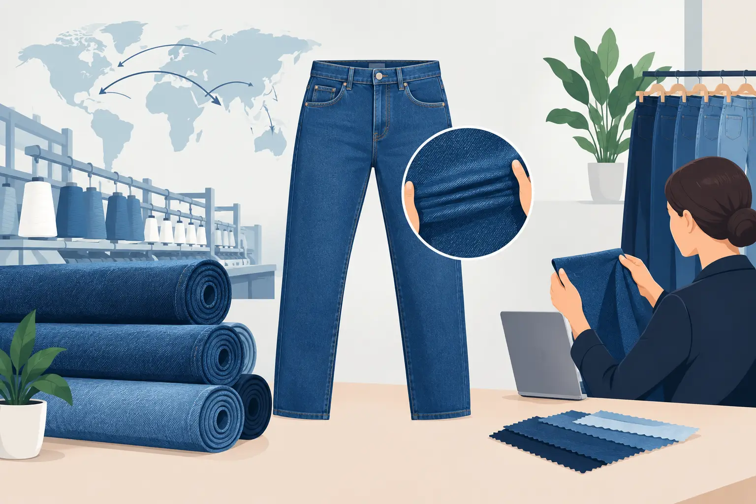 How to Source Stretch Denim for Your Brand