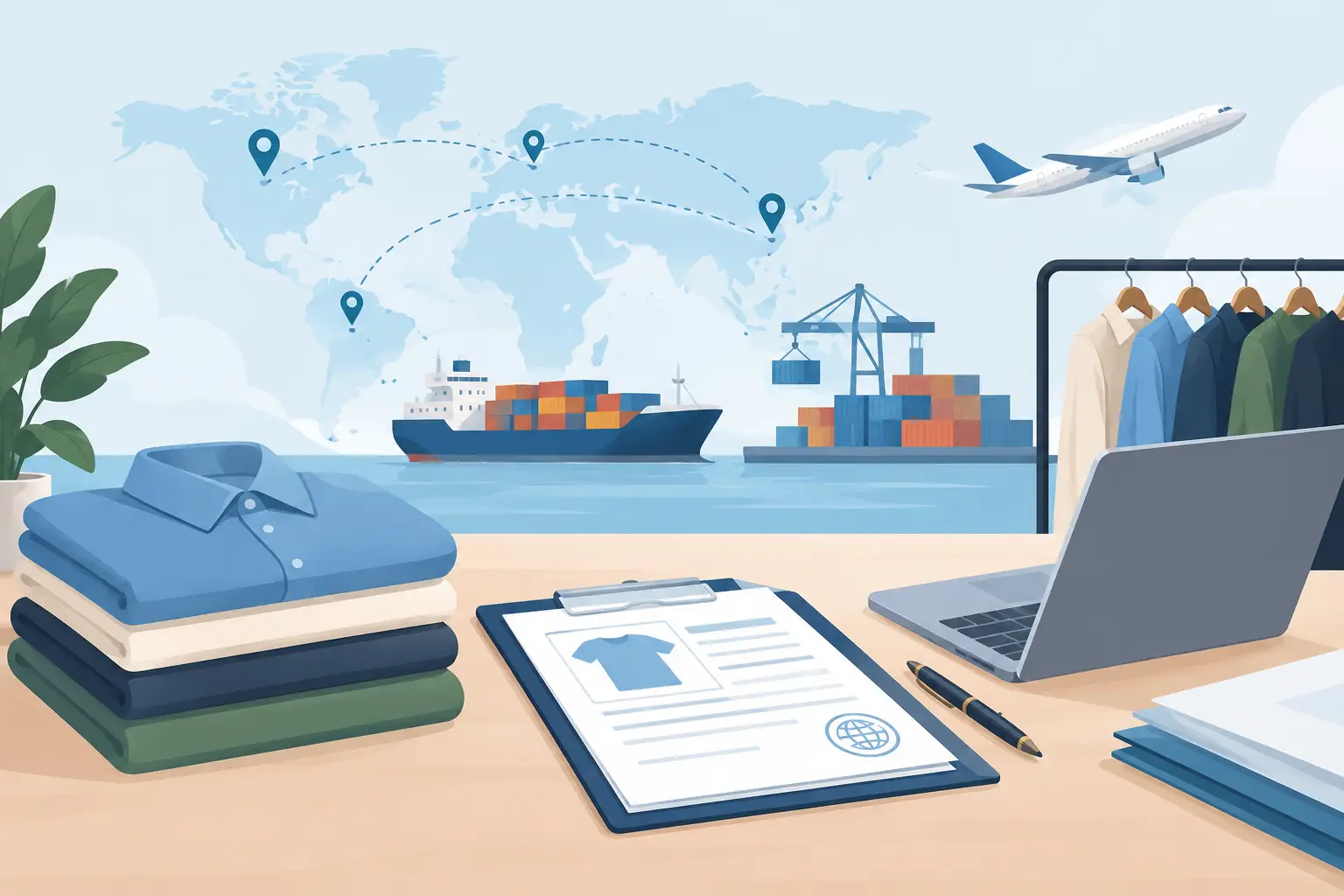 How to Coordinate Apparel Export Documents